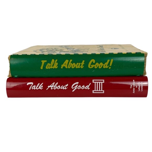 Talk About Good I & II Cajun Creole Cookbooks Lafayette Louisiana Junior League - Picture 2 of 16